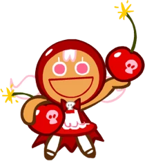 Cherry Cookie Cookie image used to identify a Cookie Run for Kakao Cookie entry. Cherry Cookie Cookie image used to identify a Cookie Run for Kakao Cookie entry.