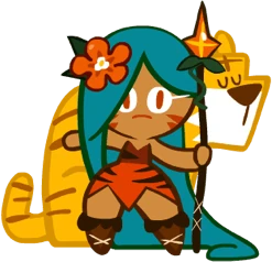 Tiger Lily Cookie Cookie image used to identify a Cookie Run for Kakao Cookie entry.