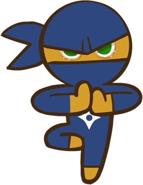 Ninja Cookie Cookie image used to identify a Cookie Run for Kakao Cookie entry. Ninja Cookie Cookie image used to identify a Cookie Run for Kakao Cookie entry.