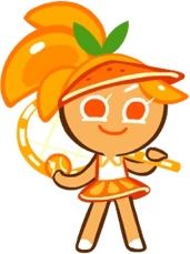 Orange Cookie Main Cookie Cookie image used to identify a Cookie Run for Kakao Cookie entry.