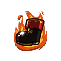 Persistent Revival Boots Treasure image used to identify a Cookie Run for Kakao Treasure entry.