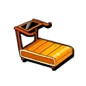 애완쥐용 오렌지 러닝머신 보물 이미지. 쿠키런 for Kakao의 보물 항목을 식별하기 위한 시각 자료입니다.