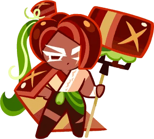 Braised Pork Cookie Main Cookie Cookie image used to identify a Cookie Run for Kakao Cookie entry.