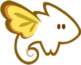 White Dragon Horsie Pet Pet image used to identify a Cookie Run for Kakao Pet entry.