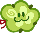 Bok Choy Cushion Pet Pet image used to identify a Cookie Run for Kakao Pet entry.
