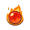 Flame Ball Treasure image used to identify a Cookie Run for Kakao Treasure entry. Flame Ball Treasure image used to identify a Cookie Run for Kakao Treasure entry.