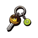 Vroom Vroom Gold Kiwi Key Treasure +9 Treasure image used to identify a Cookie Run for Kakao Treasure entry.