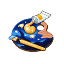 Artist's Palette Set Treasure +9 Treasure image used to identify a Cookie Run for Kakao Treasure entry.